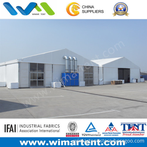 15m White Prefab Warehouse Tent in Suzhou (WM-DPT20M)